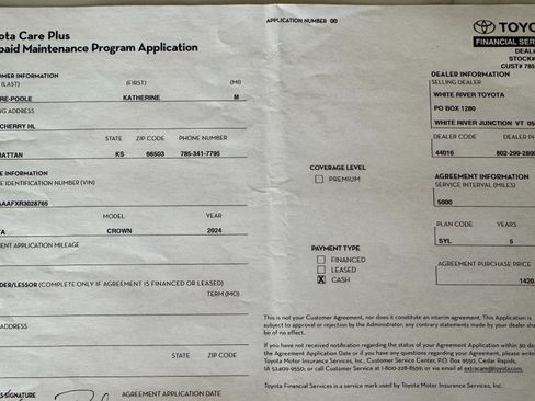 Used 2024 Toyota Crown Limited Sedan 4D image 24