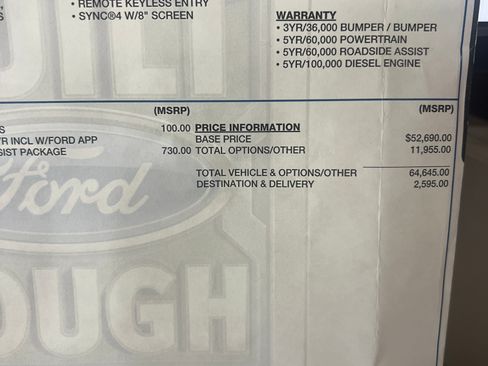 Used 2026 Ford F250 XL w/ STX Appearance Package AWD/4WD image 17