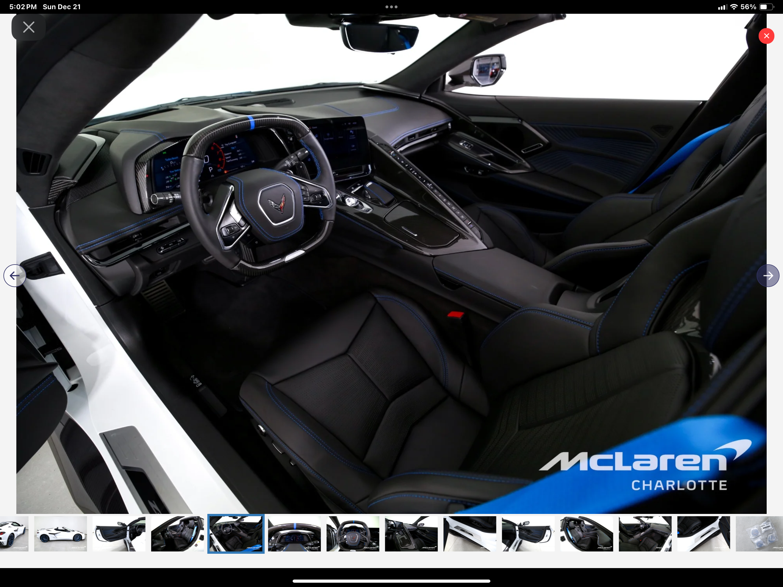 Used 2025 Chevrolet Corvette ZR1 w/ Stealth Interior Trim Package RWD image 10