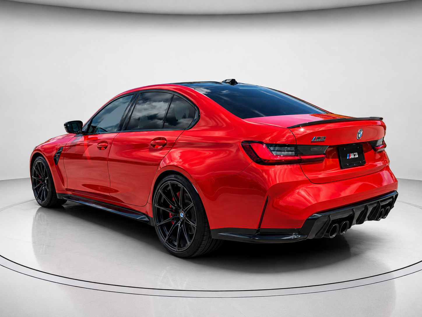 Used 2023 BMW M3 Competition w/ M Carbon Exterior Package AWD/4WD image 9