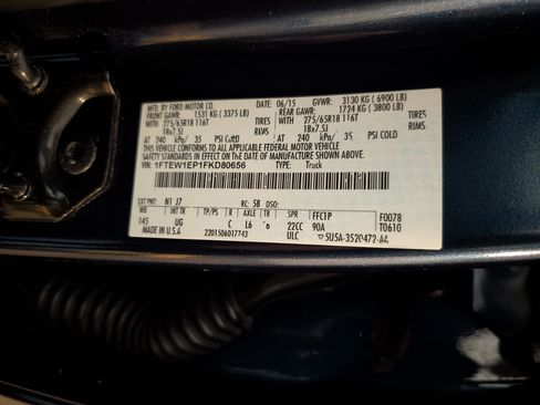 Used 2015 Ford F150 XLT w/ Equipment Group 302A Luxury image 19