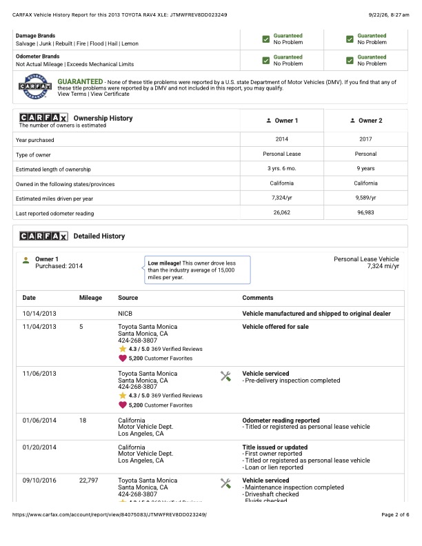 Used 2013 Toyota RAV4 XLE FWD image 29