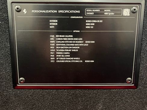 Used 2019 Ferrari 488 Spider image 10