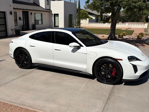 Used 2023 Porsche Taycan GTS AWD/4WD image 1