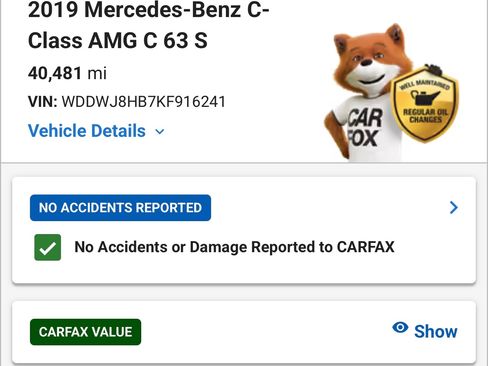 Used 2019 Mercedes-Benz C 63 AMG S image 14
