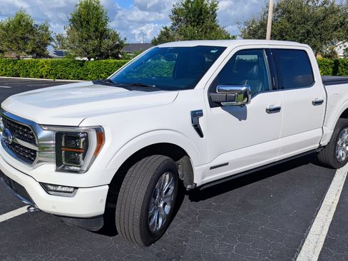 Used 2021 Ford F150 Platinum w/ Equipment Group 701A High image 1