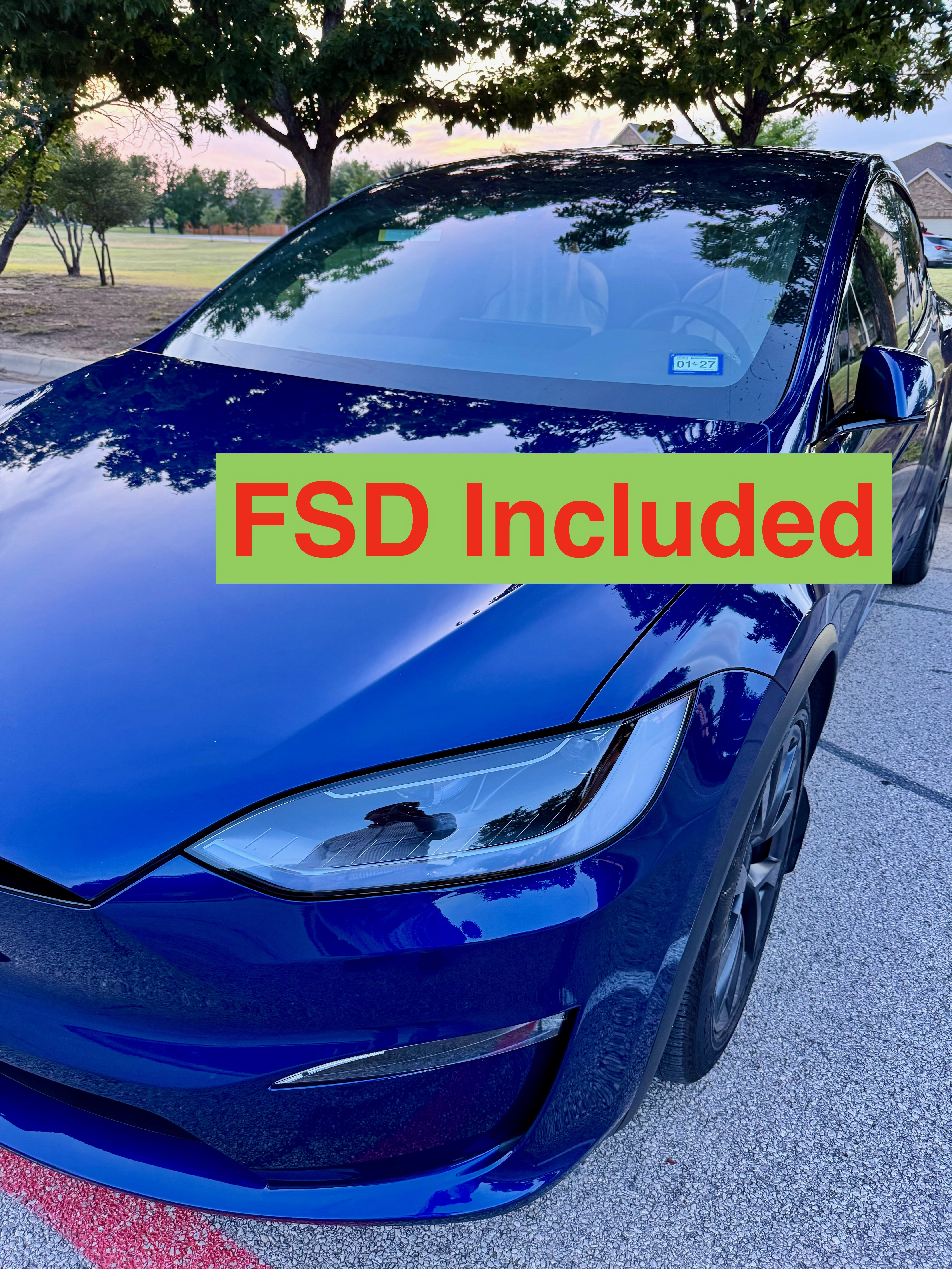 Used 2024 Tesla Model X AWD/4WD image 1