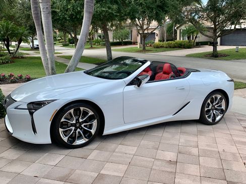 Used 2021 Lexus LC 500 Convertible w/ Touring Package image 4