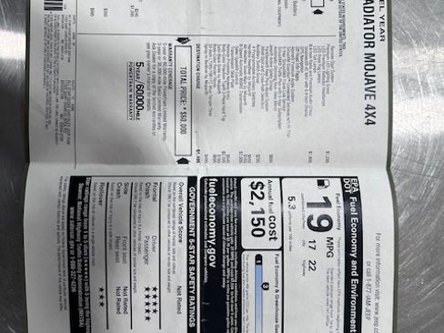 Used 2021 Jeep Gladiator Mojave image 25