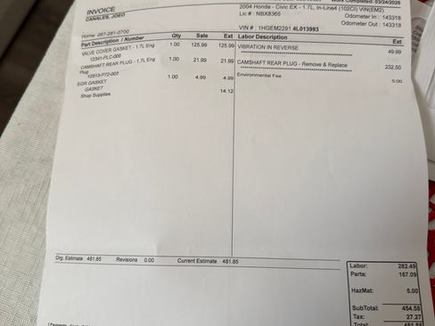 Used 2004 Honda Civic EX image 15