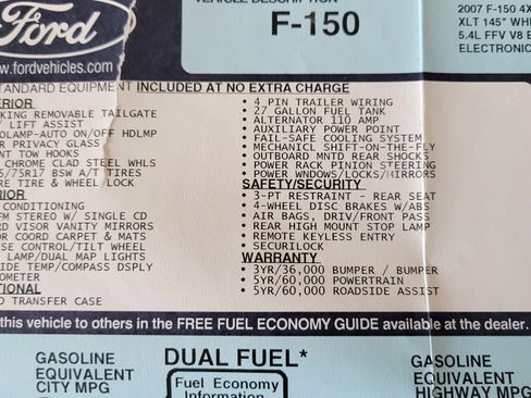 Used 2007 Ford F150 XLT image 22