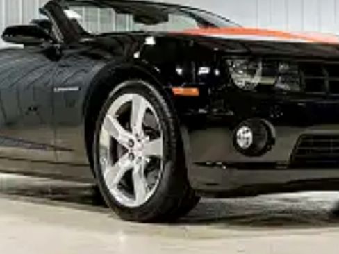 Used 2012 Chevrolet Camaro SS w/ Orange Stripe Package RWD image 4