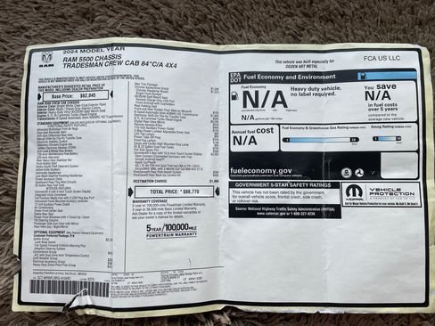 Used 2024 RAM 5500 Tradesman w/ Safety Group image 15