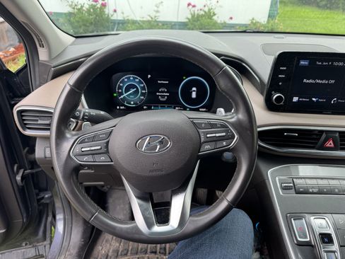 Used 2022 Hyundai Santa Fe Blue AWD/4WD image 2