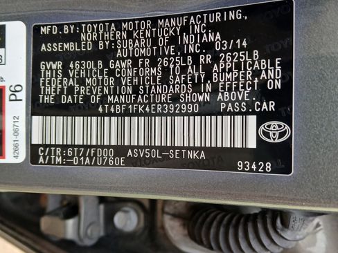 Used 2014 Toyota Camry LE image 18