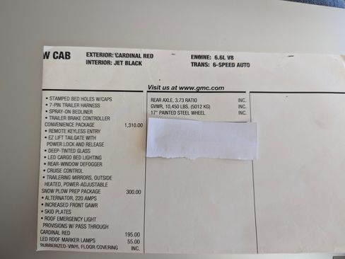 Used 2020 GMC Sierra 2500 4x4 Crew Cab w/ Gooseneck/5TH Wheel Package image 15