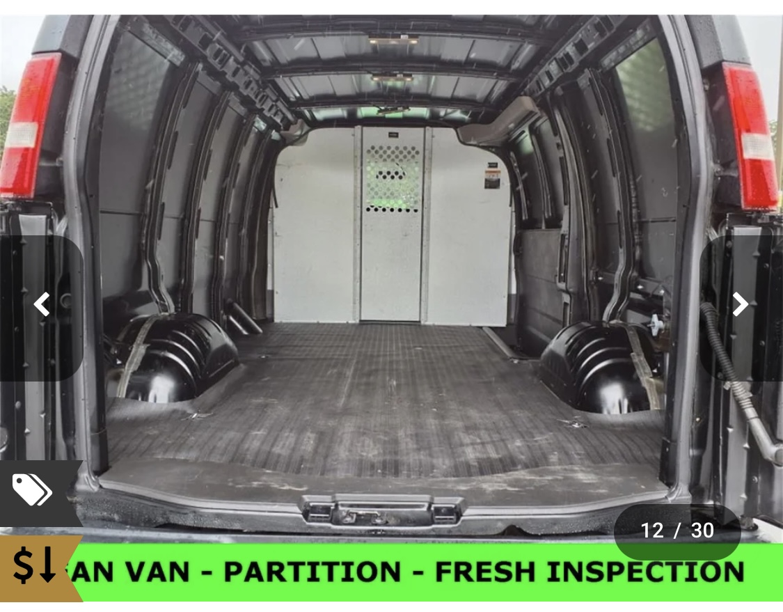 Used 2020 Chevrolet Express 2500 w/ Driver Convenience Package RWD image 8