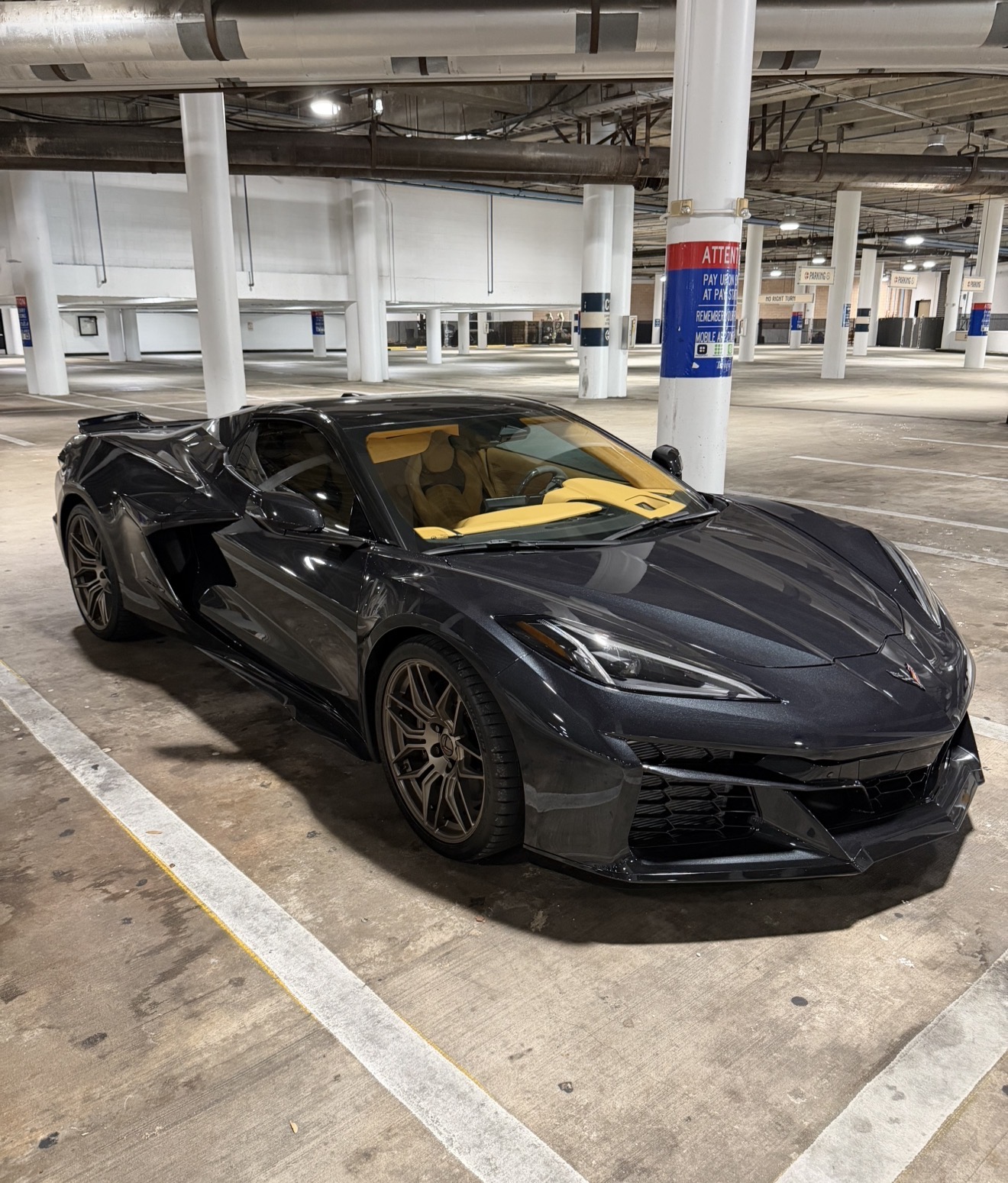 Used 2024 Chevrolet Corvette Z06 w/ Battery Protection Package RWD image 2