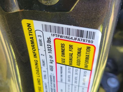 Used 2018 Ford F150 Raptor w/ Equipment Group 802A Luxury image 30