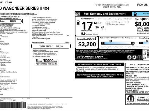 Used 2023 Jeep Grand Wagoneer Series II image 17