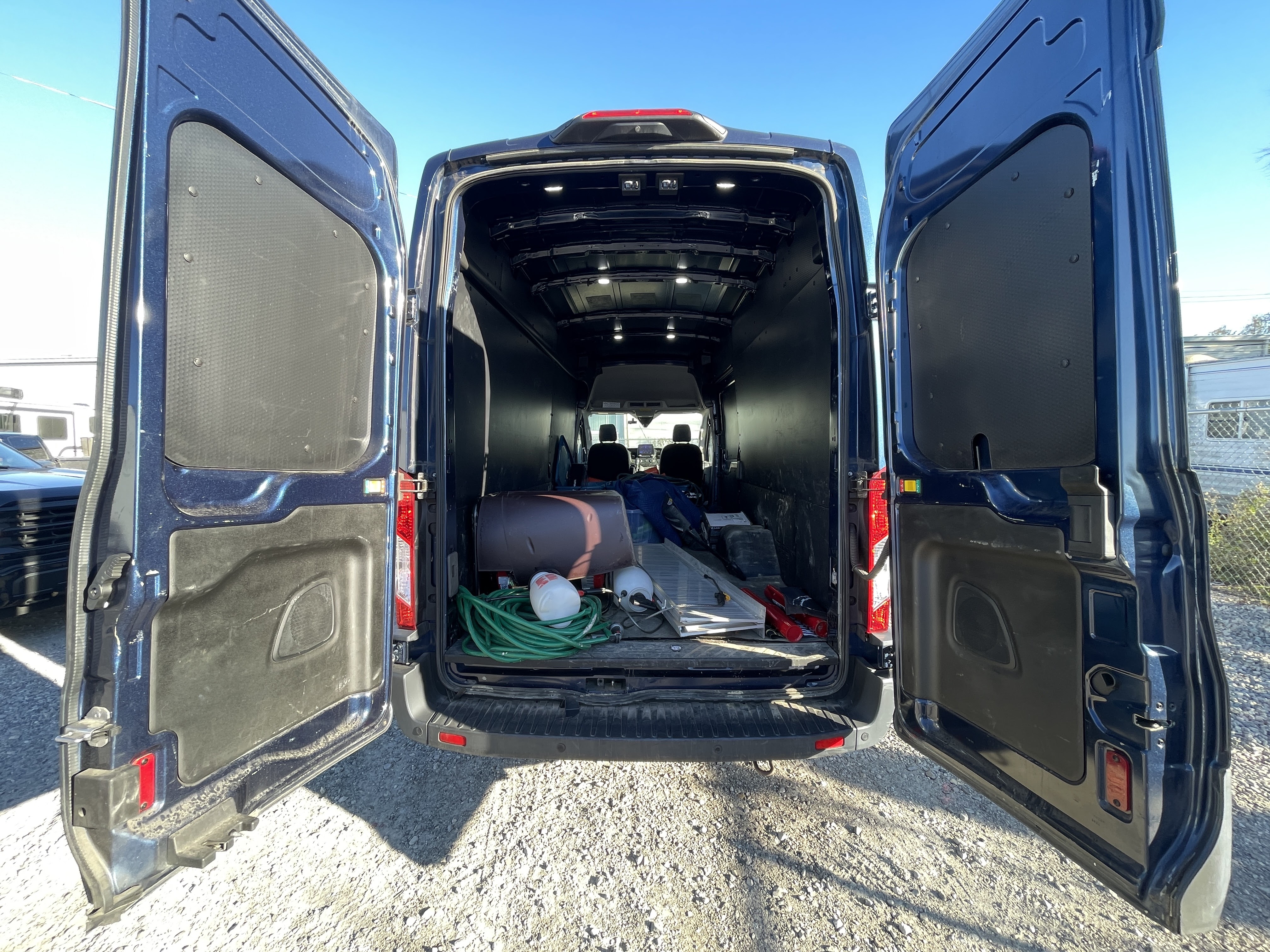 Used 2020 Ford Transit 350 148 High Roof Extended DRW w/ Load Area Protection Package RWD image 15