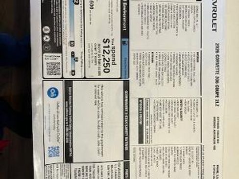 Used 2026 Chevrolet Corvette Z06 w/ Stealth Interior Trim Package image 4