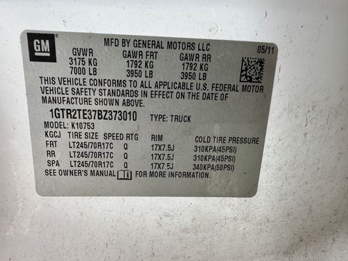 Used 2011 GMC Sierra 1500 W/T AWD/4WD image 12
