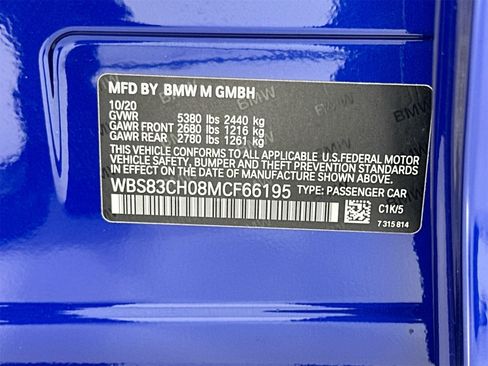 Used 2021 BMW M5 w/ Executive Package image 17