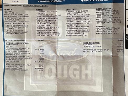 Used 2023 Ford F350 Limited image 14