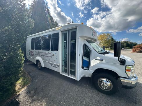 Used 2017 Ford E-350 and Econoline 350 Super Duty w/ Shuttle Bus Prep Package image 2