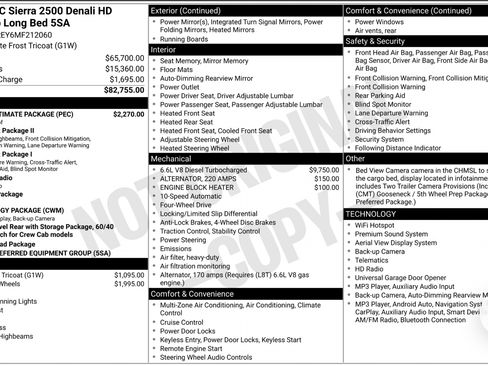 Used 2021 GMC Sierra 2500 Denali w/ Denali Ultimate Package AWD/4WD image 17