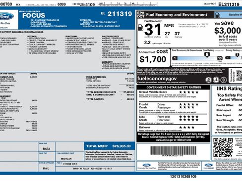 Used 2014 Ford Focus SE w/ Equipment Group 201A image 21