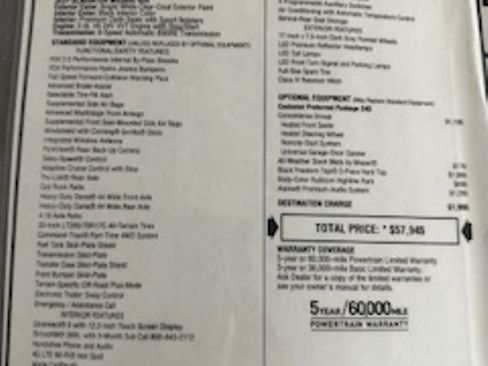 Used 2025 Jeep Gladiator Mojave w/ Convenience Group image 14