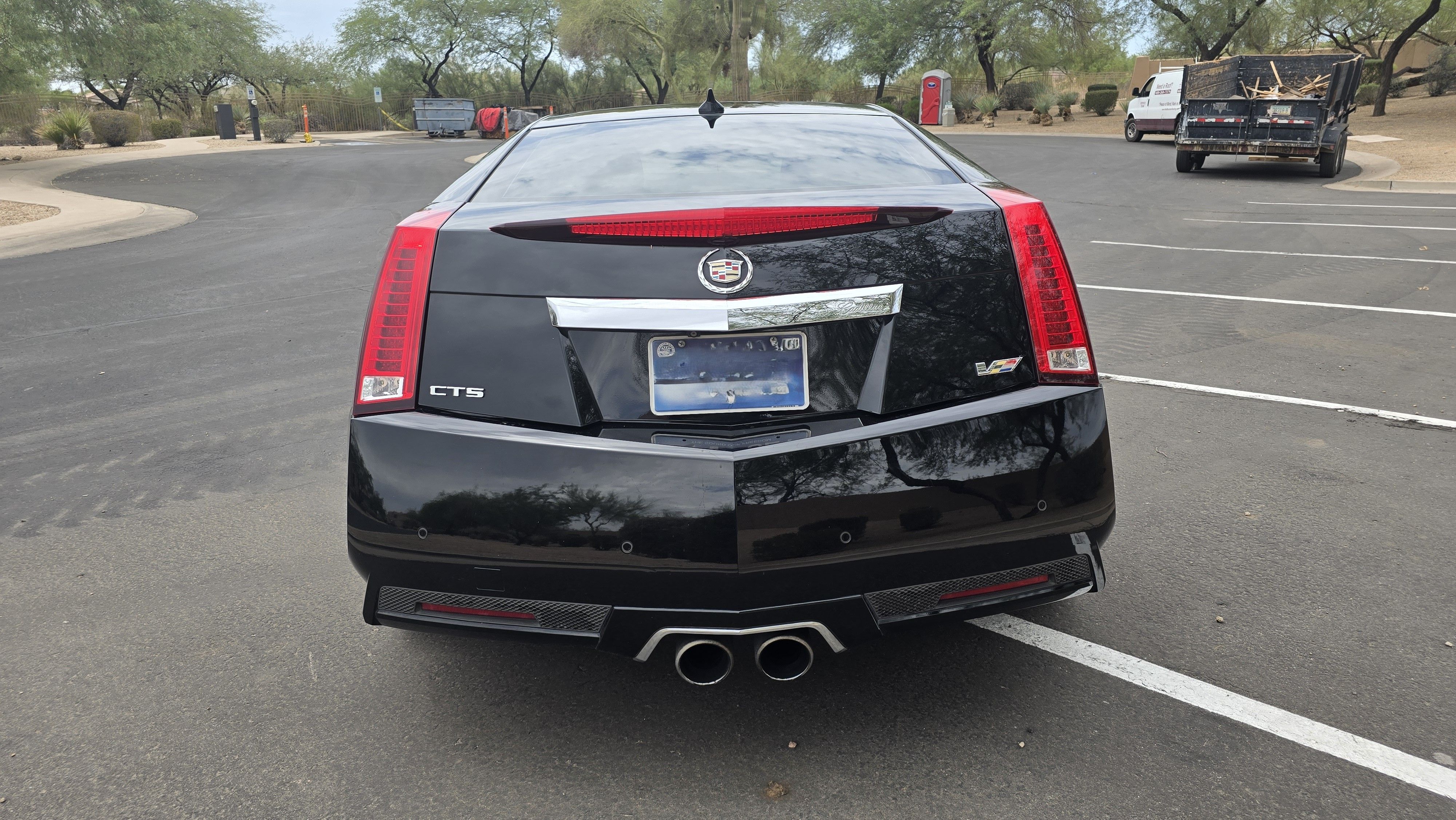 Used 2014 Cadillac CTS V w/ Wood Trim Package RWD image 9