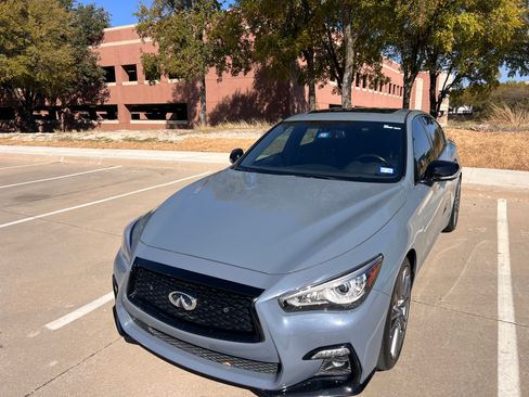 Used 2021 INFINITI Q50 Red Sport 400 image 4