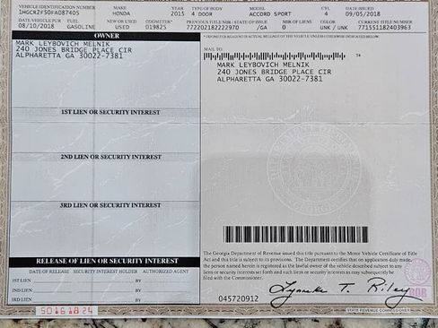 Used 2015 Honda Accord Sport image 19