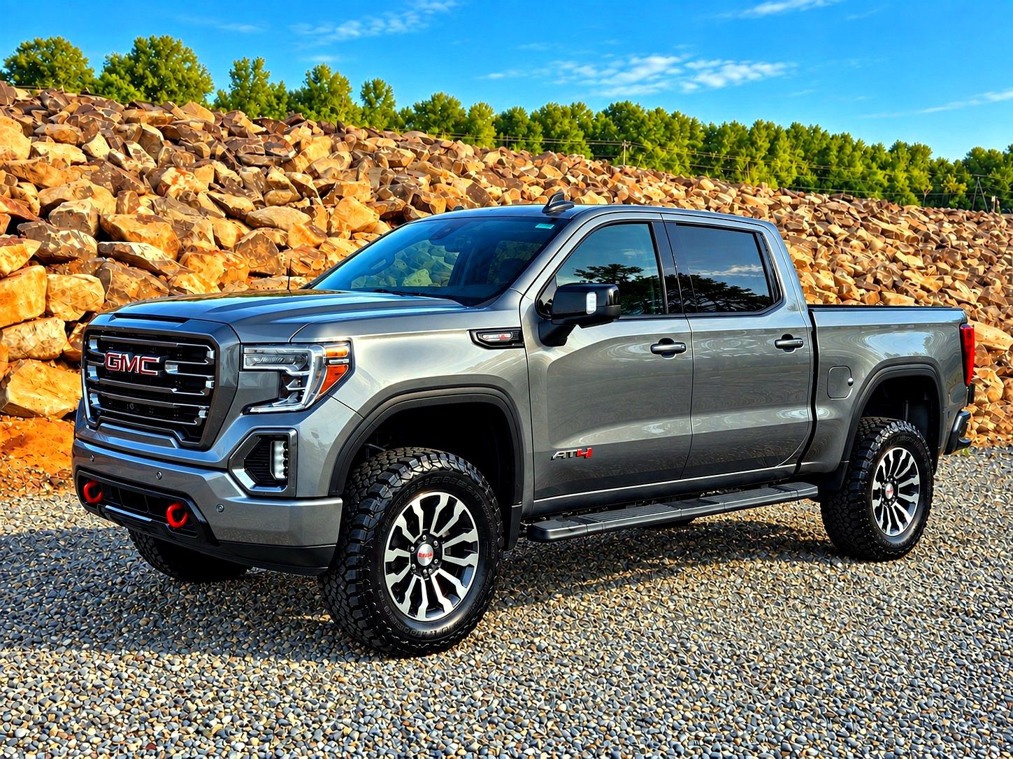 Used 2020 GMC Sierra 1500 AT4 w/ AT4 Premium Package AWD/4WD image 1