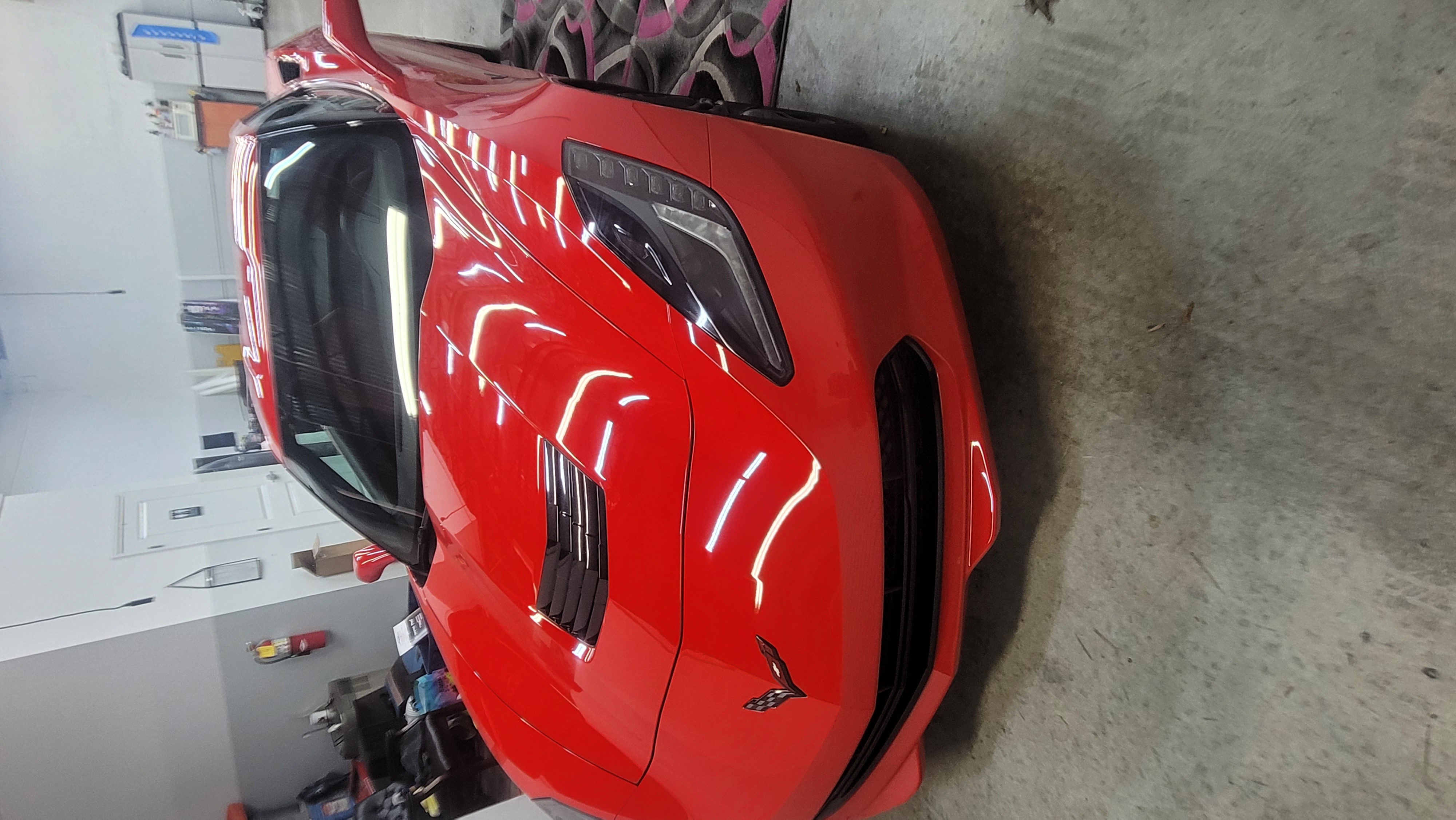 Used 2017 Chevrolet Corvette Stingray Coupe w/ Carbon Flash Badge Package RWD image 8