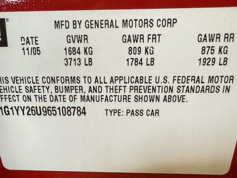 Used 2006 Chevrolet Corvette Coupe w/ Preferred Equipment Group image 19