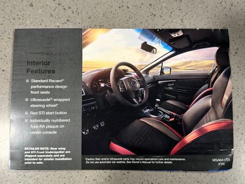 Used 2018 Subaru WRX STI Type RA image 20