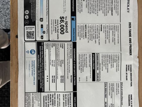 Used 2025 Chevrolet Tahoe Premier image 8