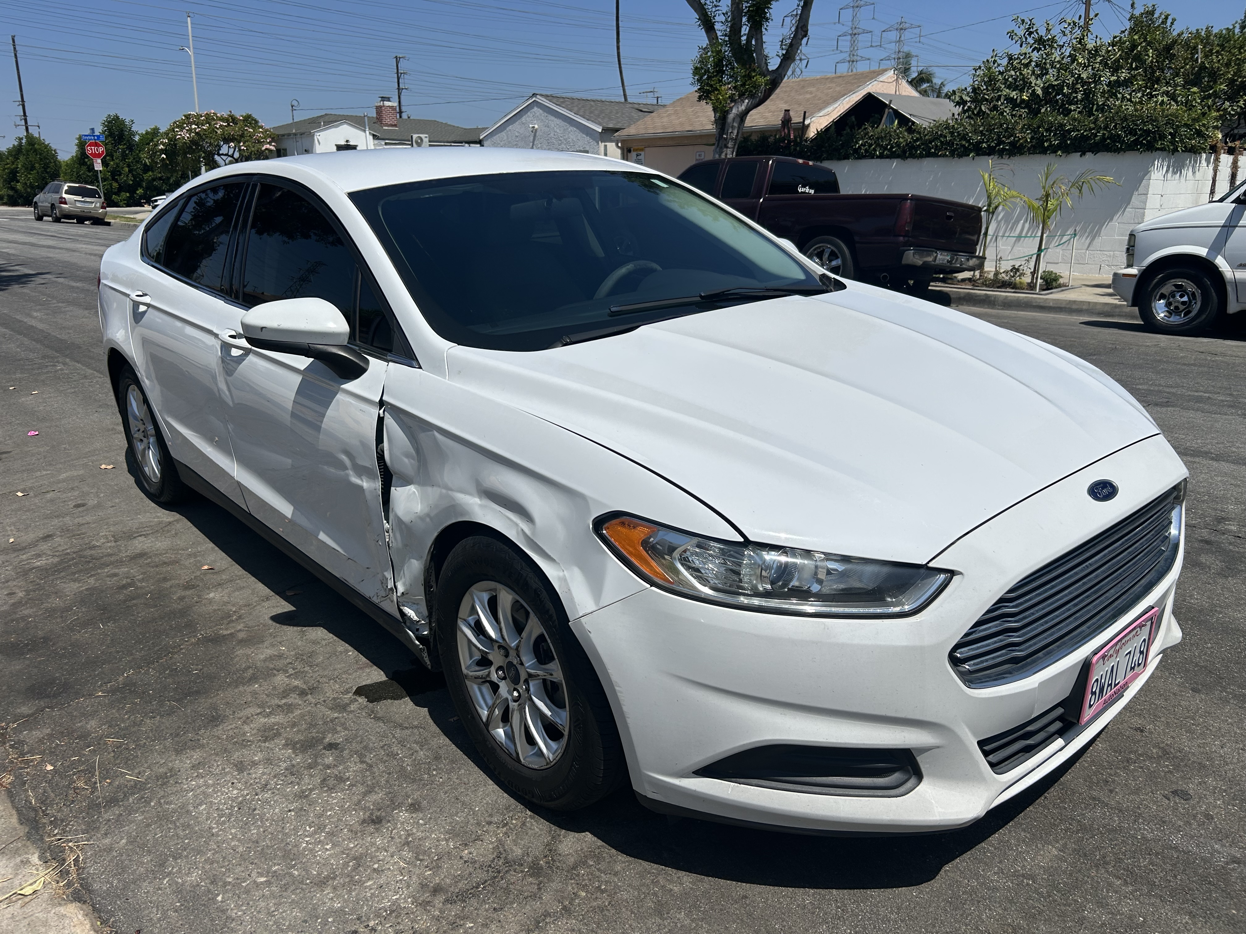 Used 2015 Ford Fusion S FWD image 2