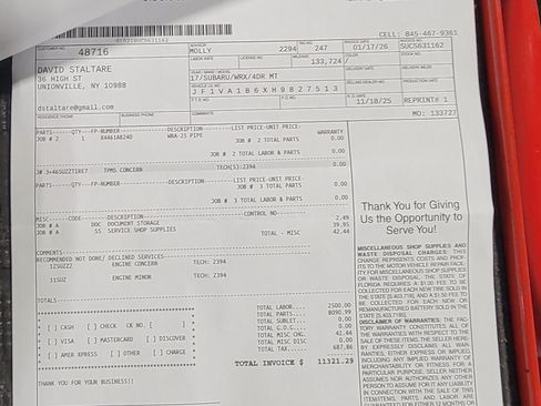 Used 2017 Subaru WRX image 16