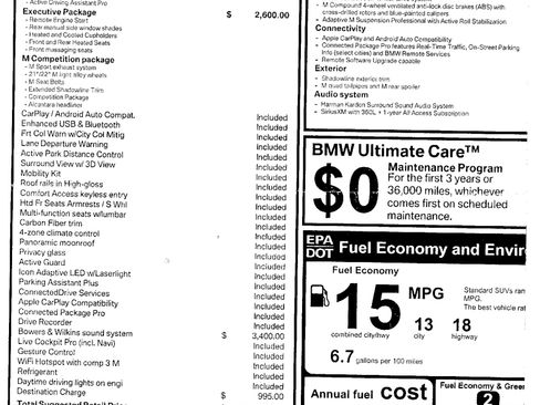 Used 2022 BMW X5 M w/ Competition Package image 15