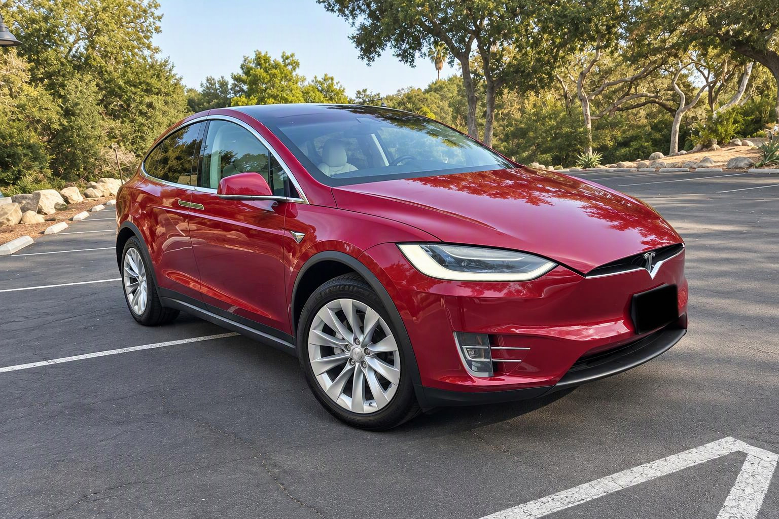 Used 2017 Tesla Model X 100D AWD/4WD image 1