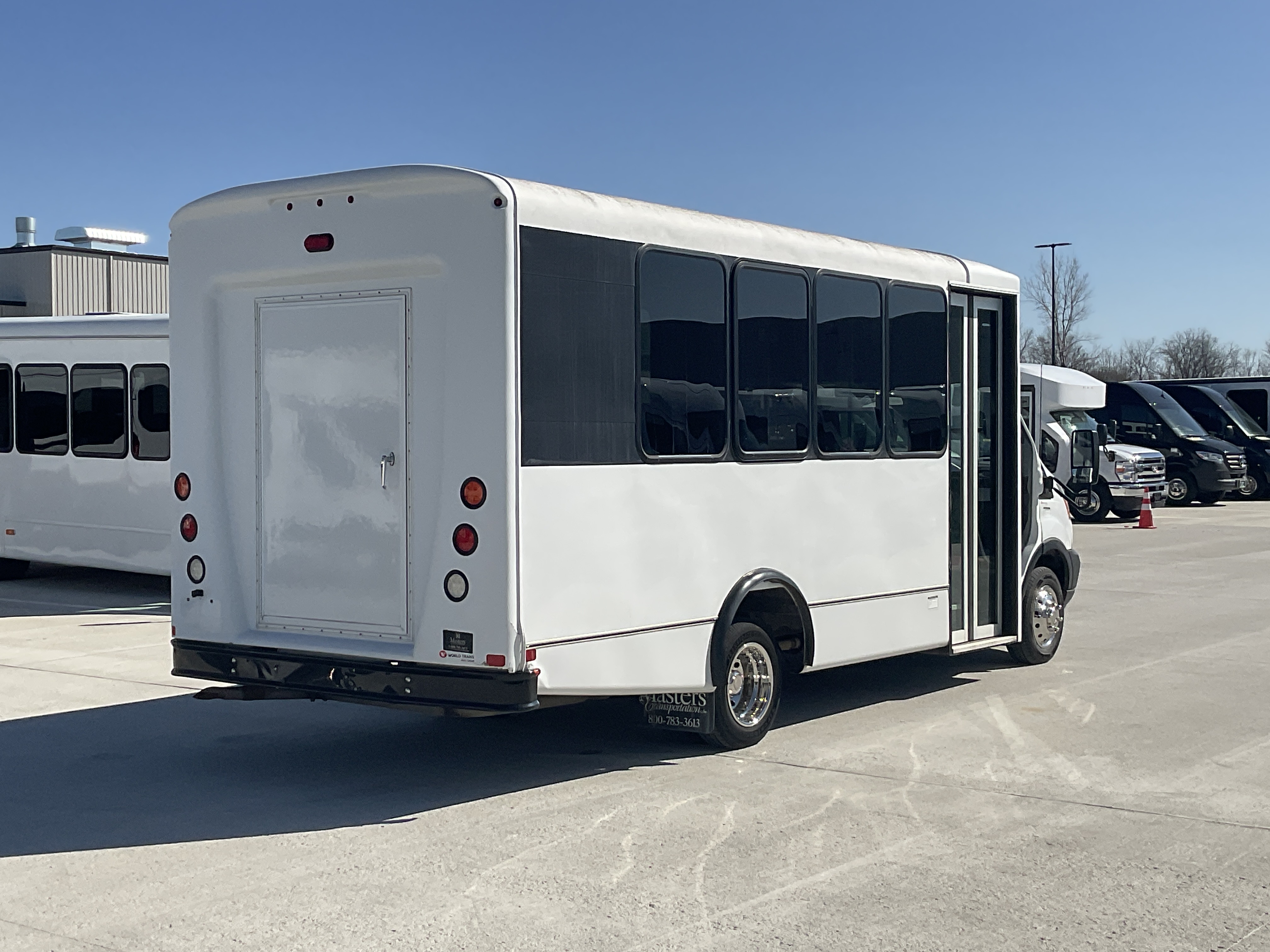 Used 2019 Ford Transit 350 156 DRW w/ Shuttle Bus Prep Package RWD image 8
