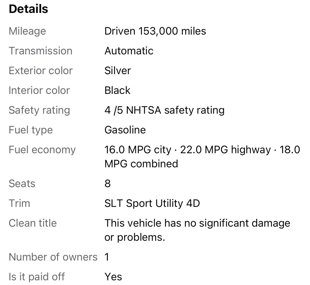 Used 2016 GMC Yukon SLT w/ Open Road Package AWD/4WD image 14