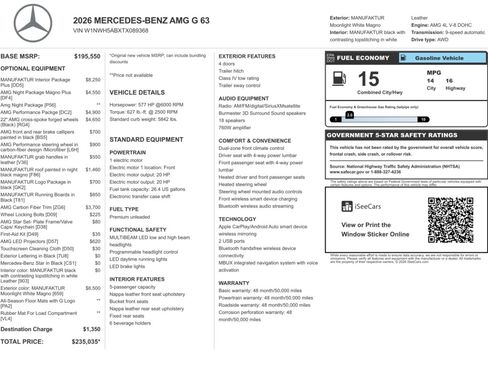 Used 2026 Mercedes-Benz G 63 AMG 4MATIC image 14