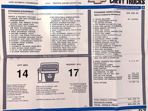 Used 2002 Chevrolet Silverado 1500 LT image 22