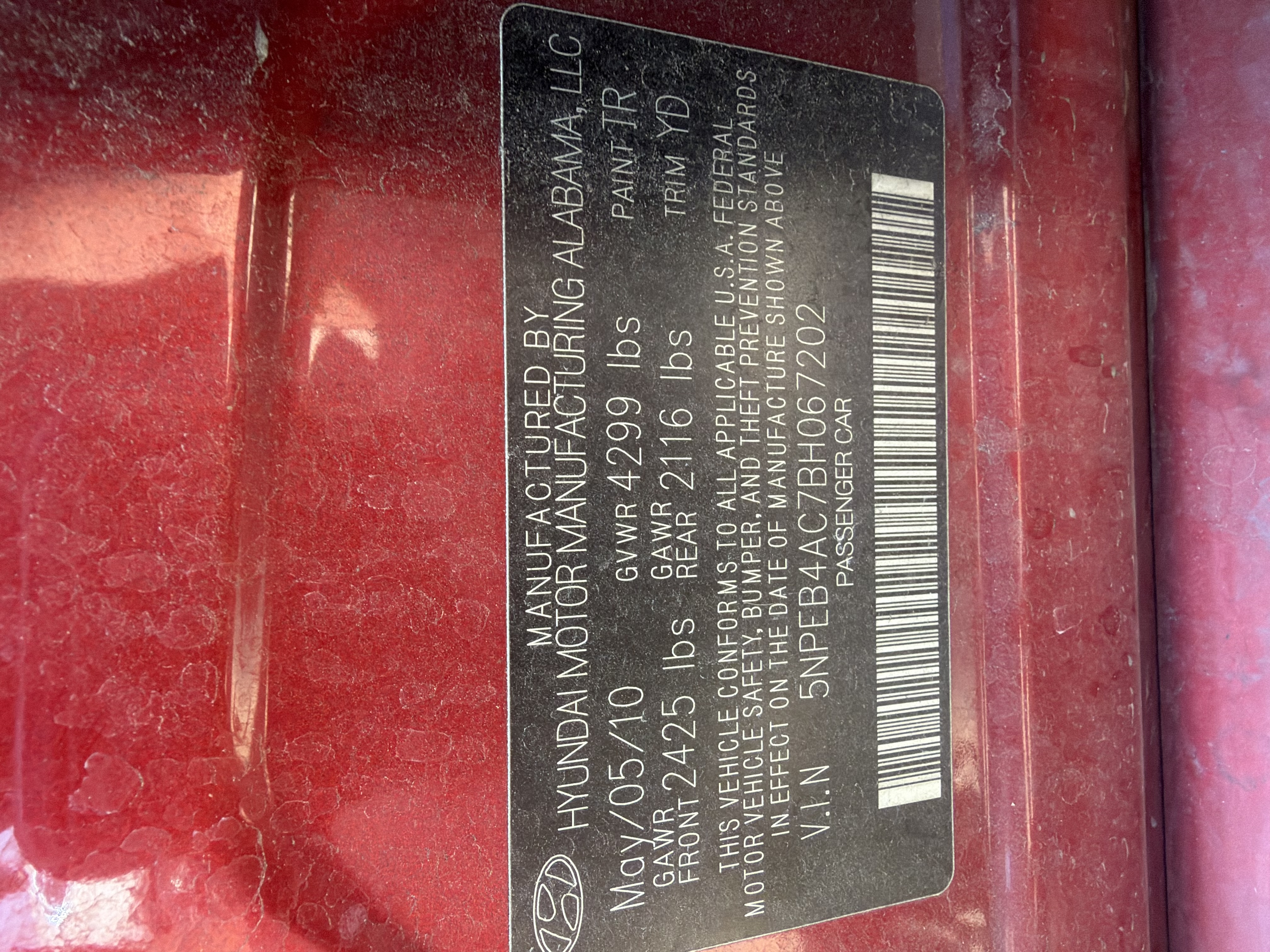 Used 2011 Hyundai Sonata GLS w/ Popular Equipment Pkg 2 FWD image 30